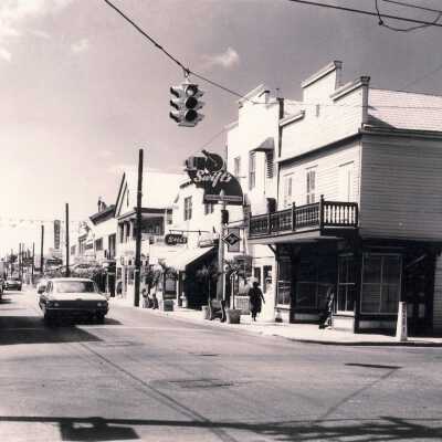 Corner of Southard and Duval