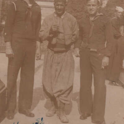 Sailors from the U.S.S. Key West (PF-17)