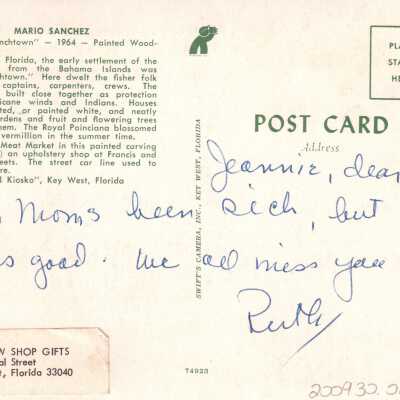 Colorful Conchtown: © Key West Art & Historical Society