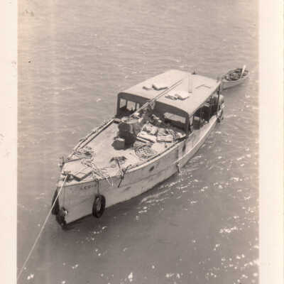 Old Seven Mile Bridge construction
