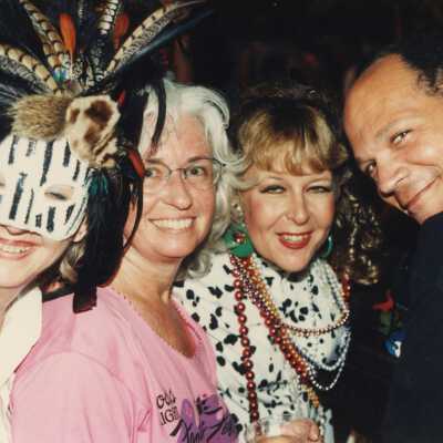 Four unknown people.