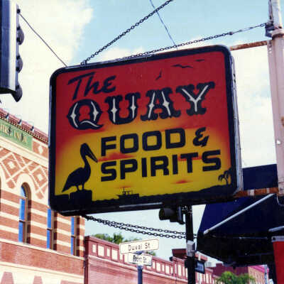 The Quay Food & Spirits Sign