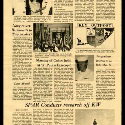 'Key Outpost' Newspaper: Copyright: @ Key West Art & Historical Society; Origformat: Print-Photographic