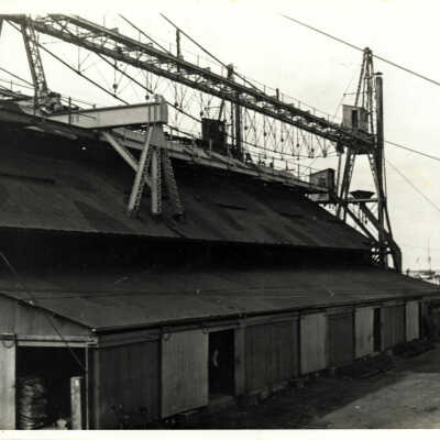 Key West Naval Station Coaling Rig and Warehouse