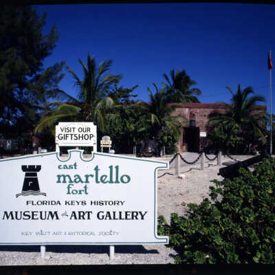 Fort East Martello Museum Entrance