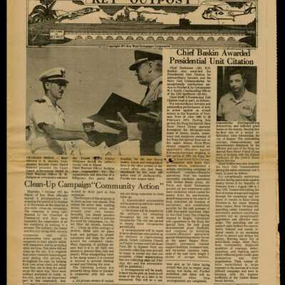 'Key Outpost' Newspaper: Copyright: @ Key West Art & Historical Society; Origformat: Print-Photographic