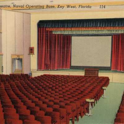 Interior, Base Theatre, Naval Operating Base, Key West, Florida
