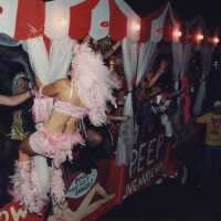 A float in the parade.