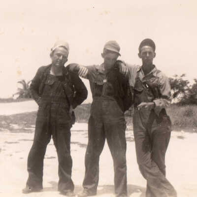 Old Seven Mile Bridge construction