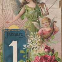          A Happy New Year; © Key West Art & Historical Society
   