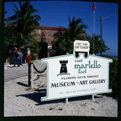 Fort East Martello Museum Entrance