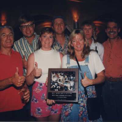 Unknown group of people at the Call of the Wild Awards ceremony.