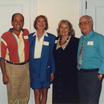 Four unknown people.