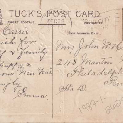 A Happy New Year: © Key West Art & Historical Society