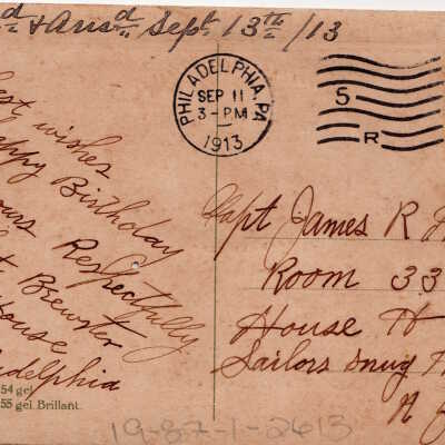 Birthday Greetings: © Key West Art & Historical Society