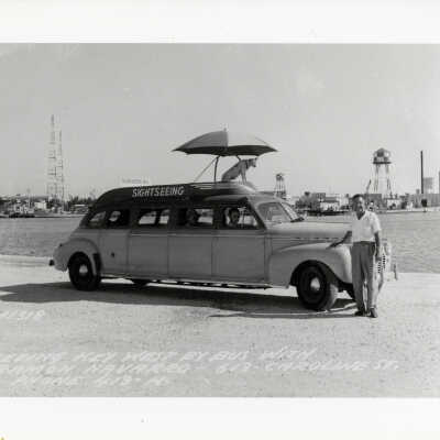 Tour Guide Ramon Navarro with Teddy