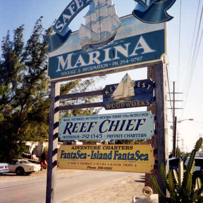 Safety Harbour Marina Sign