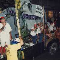 A float in the parade.