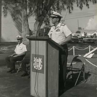 U.S. Coast Guard Change of Command Ceremony