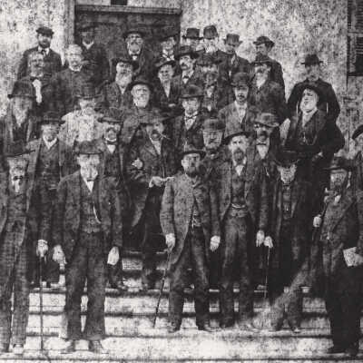 Unknown group of men