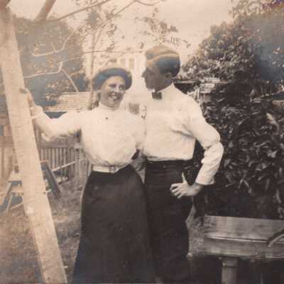 Unknown couple: Copyright: © Key West Art & Historical Society; Origformat: Print-Photographic