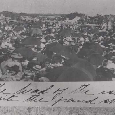 Opening of County Road (Flagler Avenue)