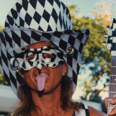 Unknown man dressed up.