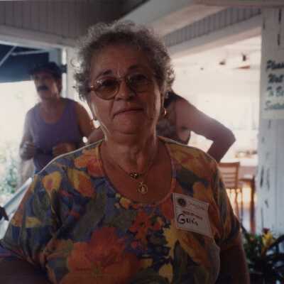 An unknown lady at a FF party.