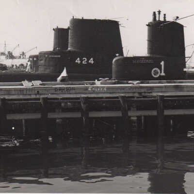 Submarines at the Naval Station
