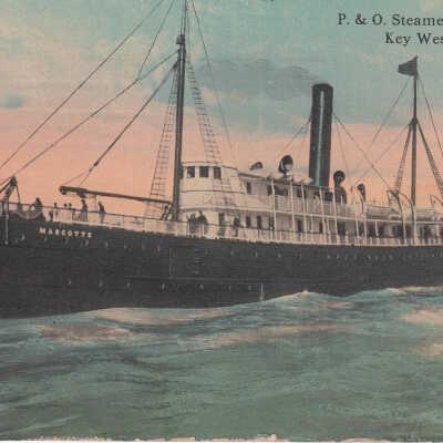 P&O Steamer MASCOTTE, Key West, Fla.