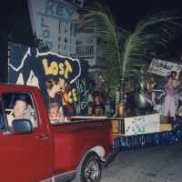 A float in the parade.