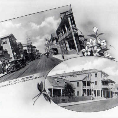 Jefferson Hotel and Oversea Hotel Postcard