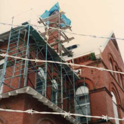 The left exterior view.