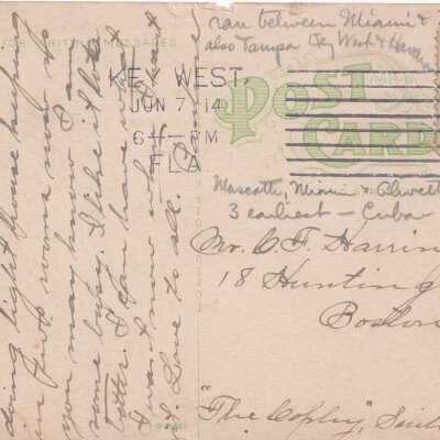 P&O Steamer MASCOTTE, Key West, Fla.: © Key West Art & Historical Society