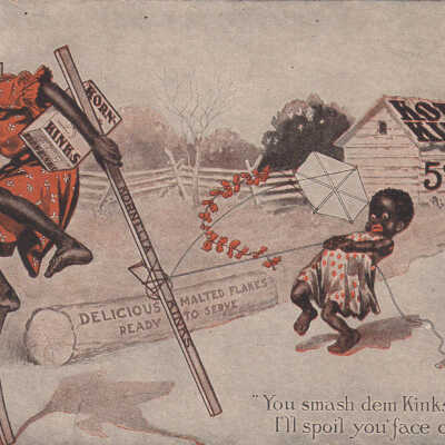 Two children playing