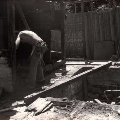 Unknown construction worker: Copyright: © Key West Art & Historical Society; Origformat: Print-Photographic