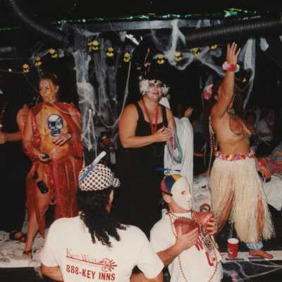 A float in the parade.