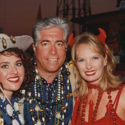 Three unknown people.