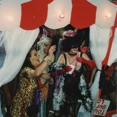 A float in the parade.