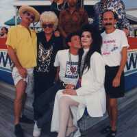 A group of unknown people.