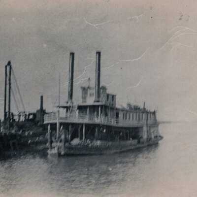 A river boat used in building the railroad: Copyright: © Key West Art & Historical Society; Origformat: Print-Photographic
