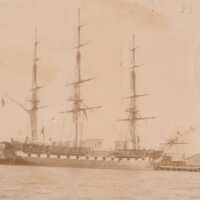          A three-masted schooner; Copyright: © Key West Art & Historical Society; Origformat: Print-Photographic
   