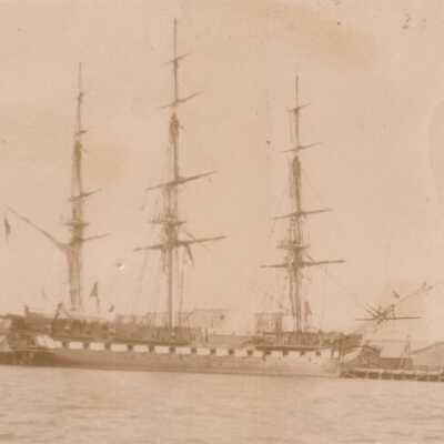 A three-masted schooner: Copyright: © Key West Art & Historical Society; Origformat: Print-Photographic