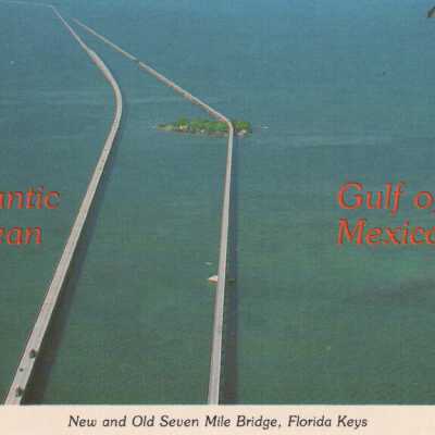 New and Old Seven Mile Bridges