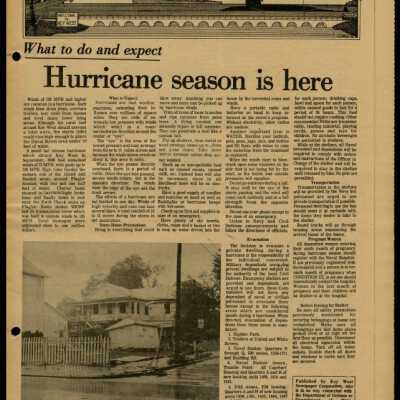 'Key Outpost' Newspaper: Copyright: @ Key West Art & Historical Society; Origformat: Print-Photographic