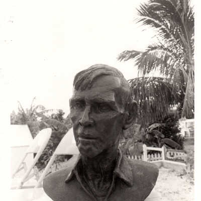 Bust from Loyalist Memorial Sculpture Garden, Green Turtle Cay