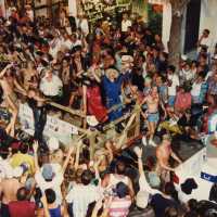 A float in the parade.