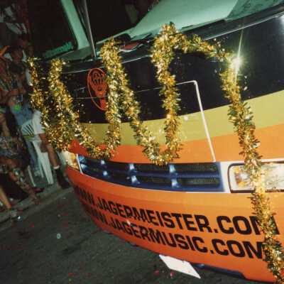 A float in the parade.