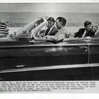 President John F. Kennedy and British Prime Minister Harold Macmillan