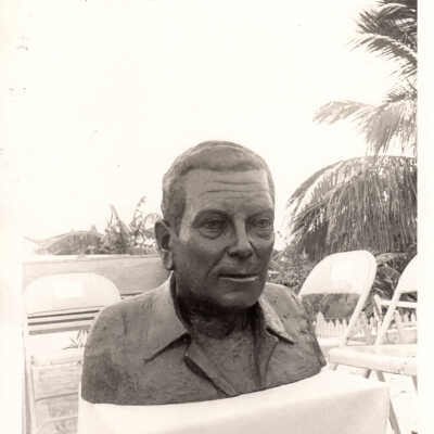 Bust from Loyalist Memorial Sculpture Garden, Green Turtle Cay